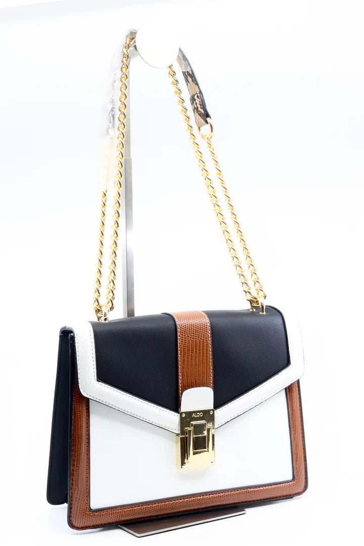 Aldo Sophisticated Three-Tone Handbag