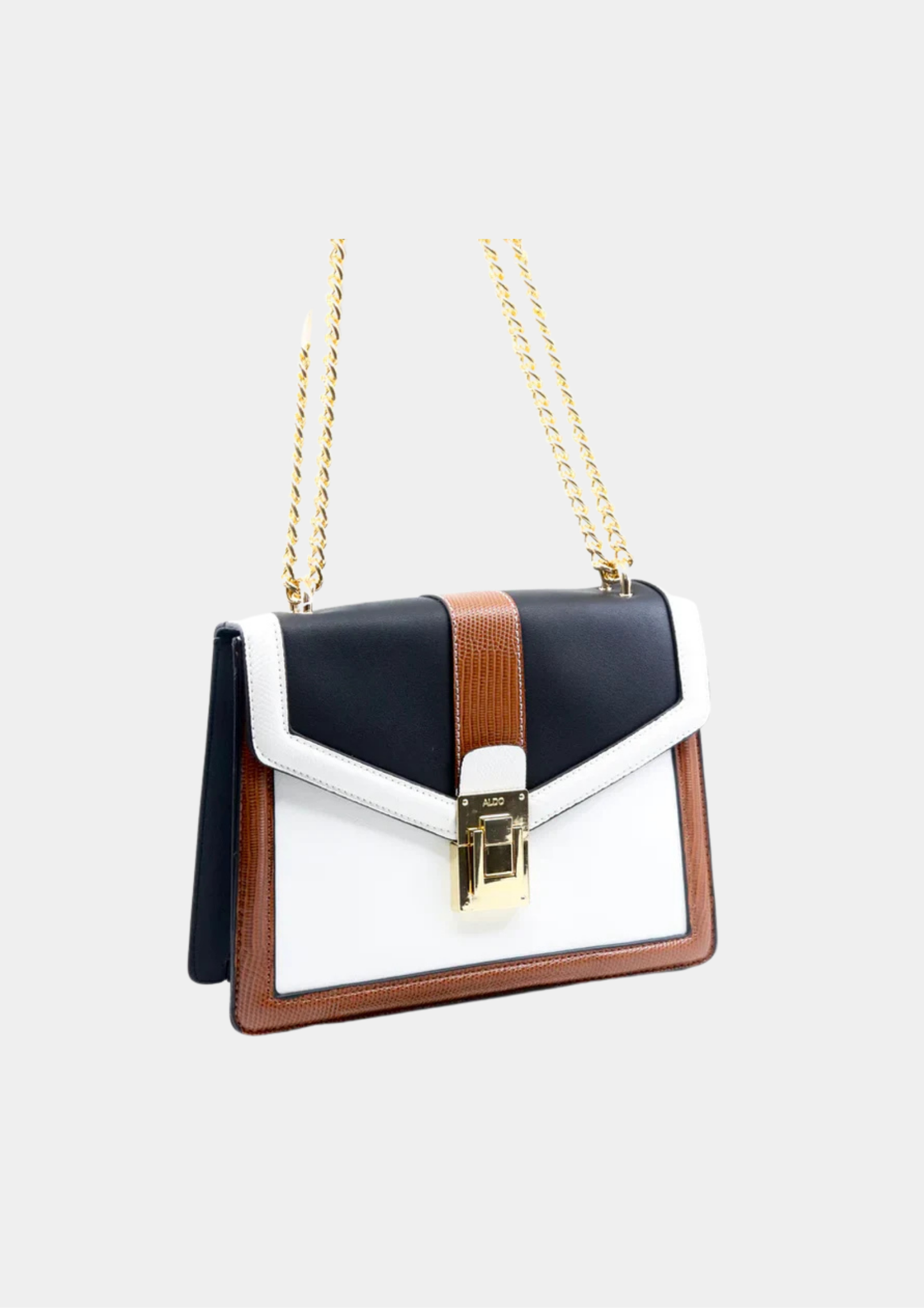 Aldo Sophisticated Three-Tone Handbag